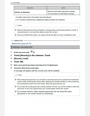 toyota noah 2025 navigation & multimedia system manual